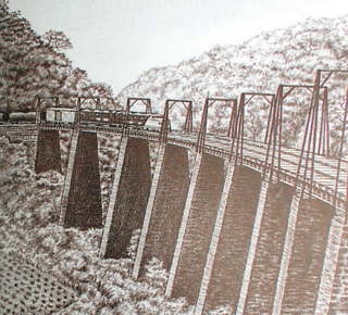 El puente de Metlac, después de su reconstrucción.