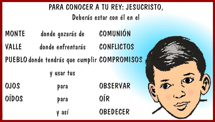 Para Conocer a tu Rey deberas estar con Él Siempre