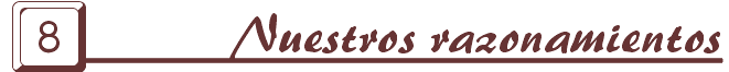 Nuestros Razonamientos