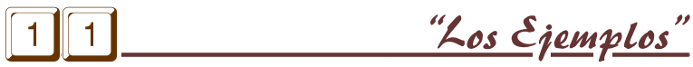 Los Ejemplos