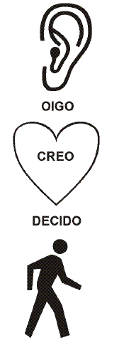 oigo, creo, decido