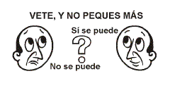 Vete, y no pequesm�s