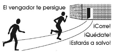 El vengador te persigue