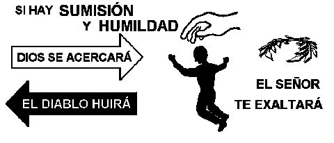 someterse y humillarse
