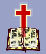 Biblia y cruz